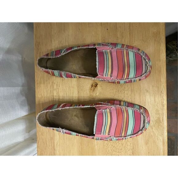 Aerosoles loafer flats size 11 canvas flats - Picture 5 of 9